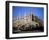 Old School Buildings from Kings College, Cambridge, Cambridgeshire, England, United Kingdom-David Hunter-Framed Photographic Print