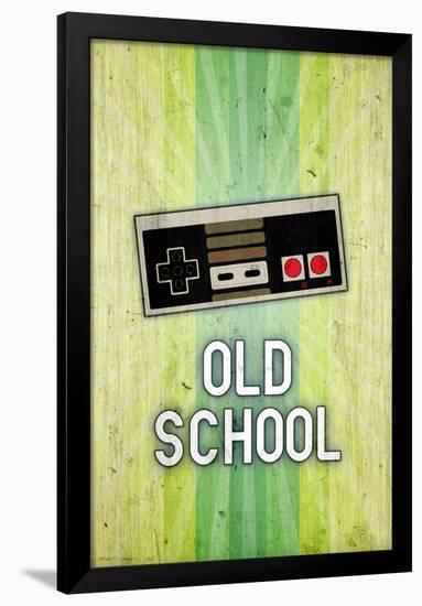 Old School Video Game-null-Framed Poster