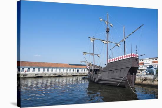 Old Schooner in the Harbour of Rio De Janeiro, Brazil, South America-Michael Runkel-Stretched Canvas