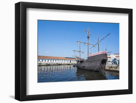 Old Schooner in the Harbour of Rio De Janeiro, Brazil, South America-Michael Runkel-Framed Photographic Print