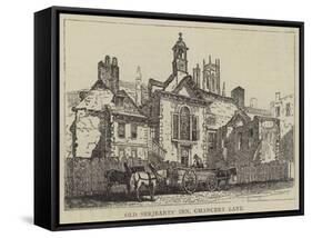Old Serjeants' Inn, Chancery Lane-null-Framed Stretched Canvas