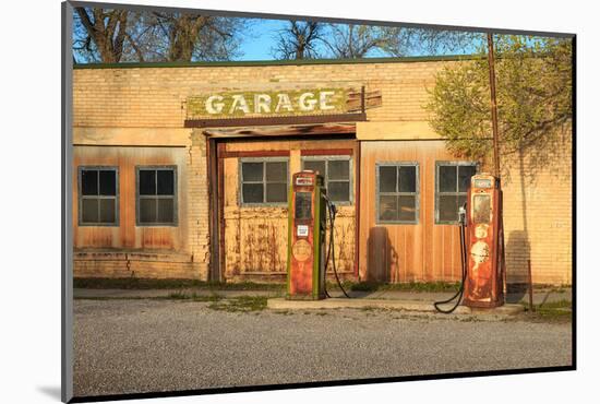 Old Service Station in Rural Utah, Usa.-Johnny Adolphson-Mounted Photographic Print