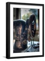 Old Sewing Machine-Nathan Wright-Framed Premium Photographic Print