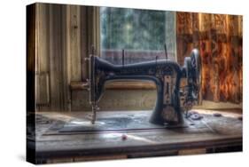 Old Sewing Machine-Nathan Wright-Stretched Canvas