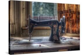 Old Sewing Machine-Nathan Wright-Stretched Canvas