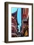 Old Shanghai Houses, Red Roofs, Narrow Ally, Yuyuan Old Town, Shanghai, China-William Perry-Framed Photographic Print