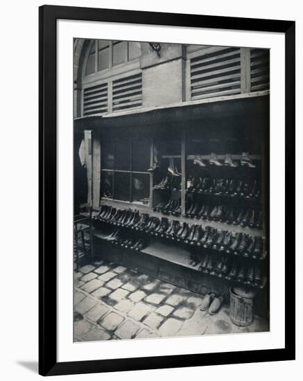 Old Shoes, c1877--1927, (1929)-Eugene Atget-Framed Photographic Print