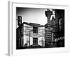 Old Shops and Stores in Philadelphia, Pennsylvania, United States, Black and White Photography-Philippe Hugonnard-Framed Photographic Print