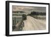 Old Shoreham Bridge, 1904-William Henry Bond-Framed Giclee Print