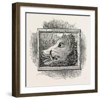 Old Sign of the Boar's Head London-null-Framed Giclee Print