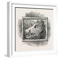 Old Sign of the Boar's Head London-null-Framed Giclee Print