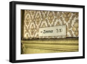 Old Sign Zimmer-Nathan Wright-Framed Photographic Print