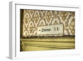 Old Sign Zimmer-Nathan Wright-Framed Photographic Print