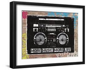 Old Skool - Graffiti-Tom Frazier-Framed Giclee Print