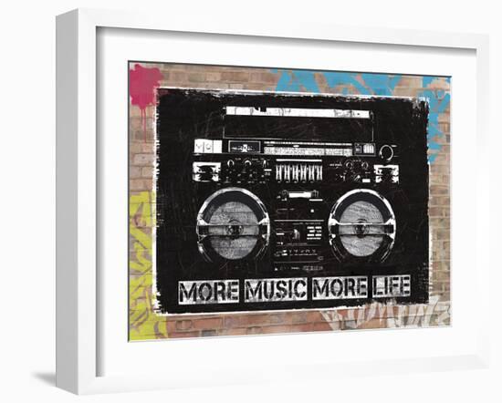 Old Skool - Graffiti-Tom Frazier-Framed Giclee Print