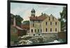 Old Slater Mill, Pawtucket, Rhode Island-null-Framed Art Print