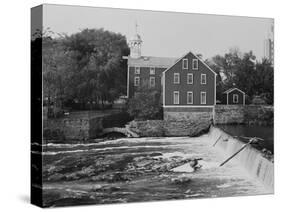 Old Slater Mill-GE Kidder Smith-Stretched Canvas