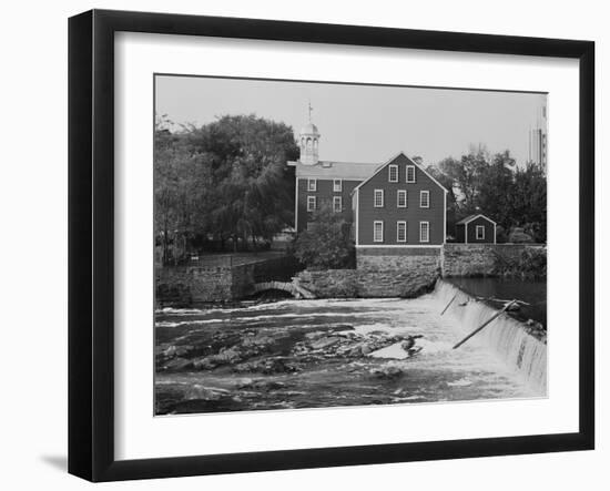 Old Slater Mill-GE Kidder Smith-Framed Photographic Print