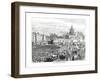 Old Smithfield Market, 1878-null-Framed Giclee Print