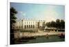 Old Somerset House from the River Thames, London-Canaletto-Framed Giclee Print