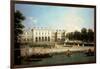 Old Somerset House from the River Thames, London-Canaletto-Framed Giclee Print