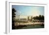 Old Somerset House from the River Thames, London-Canaletto-Framed Giclee Print