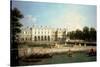 Old Somerset House from the River Thames, London-Canaletto-Stretched Canvas