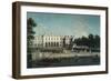 Old Somerset House on the Thames, 1746-1750-Giovanni Antonio Canal-Framed Giclee Print