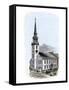 Old South Meeting-House, Site of Boston Tea Party Plot-null-Framed Stretched Canvas