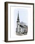 Old South Meeting-House, Site of Boston Tea Party Plot-null-Framed Giclee Print