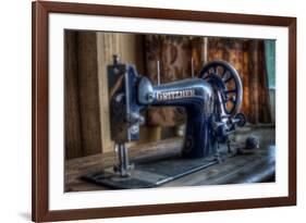 Old Sowing Machine-Nathan Wright-Framed Photographic Print