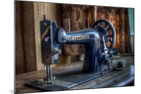 Old Sowing Machine-Nathan Wright-Mounted Photographic Print