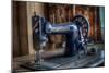 Old Sowing Machine-Nathan Wright-Mounted Premium Photographic Print