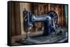 Old Sowing Machine-Nathan Wright-Framed Stretched Canvas