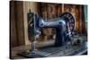 Old Sowing Machine-Nathan Wright-Stretched Canvas