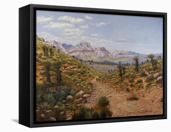 Old Spanish Trail-Bill Makinson-Framed Stretched Canvas