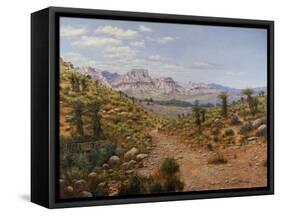 Old Spanish Trail-Bill Makinson-Framed Stretched Canvas