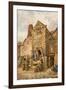 Old Sparrow Hall, Cullercoats-Thomas Miles Richardson-Framed Premium Giclee Print