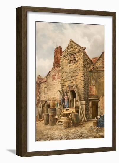 Old Sparrow Hall, Cullercoats-Thomas Miles Richardson-Framed Giclee Print