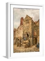 Old Sparrow Hall, Cullercoats-Thomas Miles Richardson-Framed Giclee Print