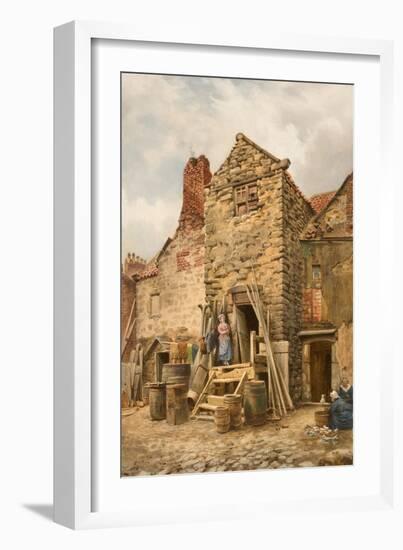 Old Sparrow Hall, Cullercoats-Thomas Miles Richardson-Framed Giclee Print