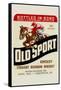 Old Sport Kentucky Straight Bourbon Whiskey-null-Framed Stretched Canvas