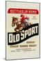 Old Sport Kentucky Straight Bourbon Whiskey-null-Mounted Art Print