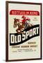 Old Sport Kentucky Straight Bourbon Whiskey-null-Framed Art Print