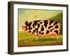 Old Spot Pig, 1998-Frances Broomfield-Framed Premium Giclee Print