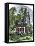 Old St. John's Church in Richmond, Virginia, in the 1800s-null-Framed Stretched Canvas