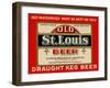 Old St. Louis Beer-null-Framed Art Print