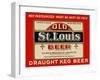 Old St. Louis Beer-null-Framed Art Print