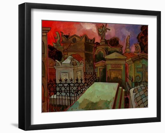 Old St. Louis Cemetery-John Newcomb-Framed Giclee Print