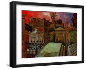Old St. Louis Cemetery-John Newcomb-Framed Giclee Print